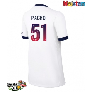 Paris Saint-Germain Willian Pacho #51 Vieraspaita Naisten 2026-27 Lyhythihainen